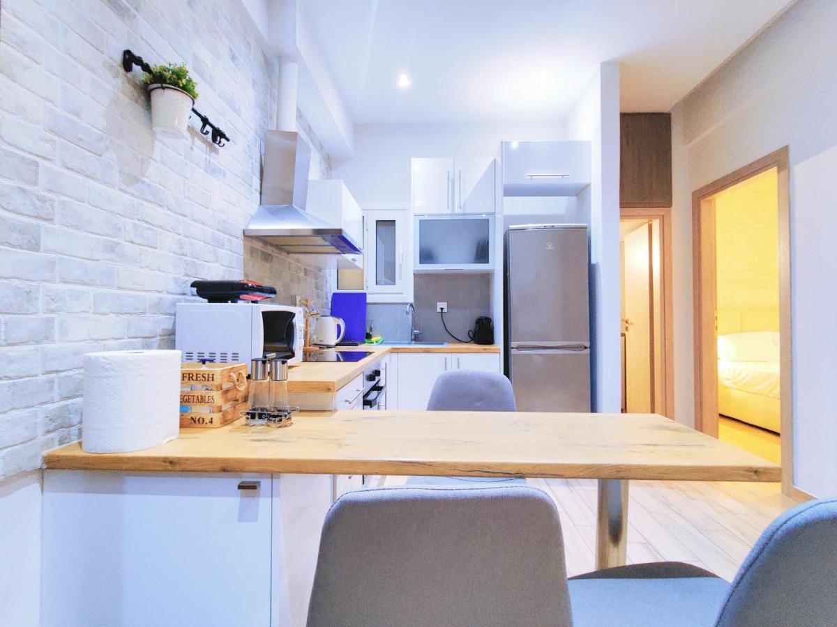 Wsd Luxury Stylish 2bedroom With Blacony 1' To Metro Апартаменты Афины